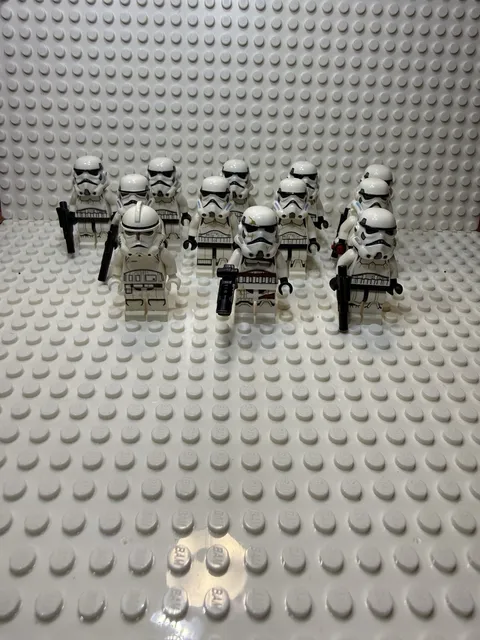 LEGO Star Wars Stormtrooper Minifigure Lot sw1137 x6 sw0578 x4 sw0585 sw0667