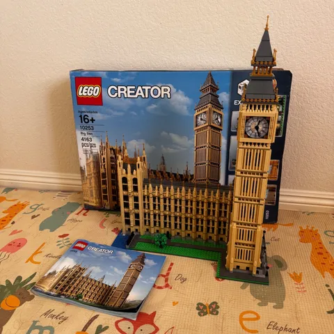 LEGO Creator Expert Big Ben Set 10253 99% Complete With Box & Instructions
