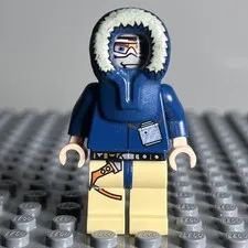 Lego Star Wars Minifigure: sw0253a Han Solo - Light Nougat -Set 7749 - 2T