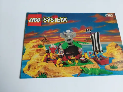LEGO 6264 Instruction Manual Forbidden Island Pirates