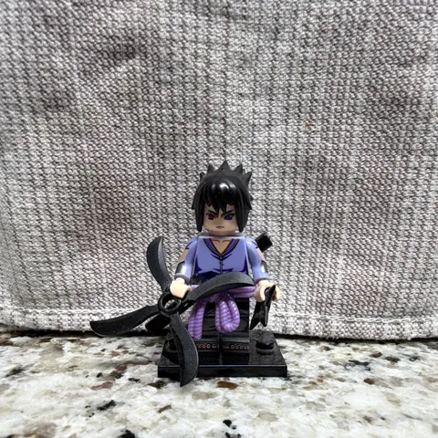Custom Naruto Shippuden Minifigure Sasuke Uchiha