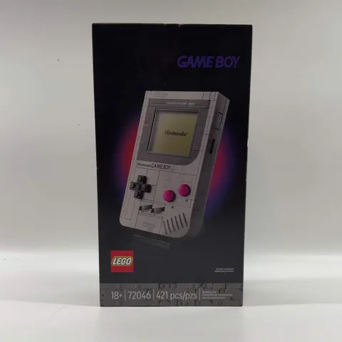 New LEGO Game Boy 72046 Super Mario Display Set
