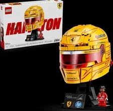 LEGO Editions Scuderia Ferrari HP Lewis Hamilton Helmet Building Set, 884