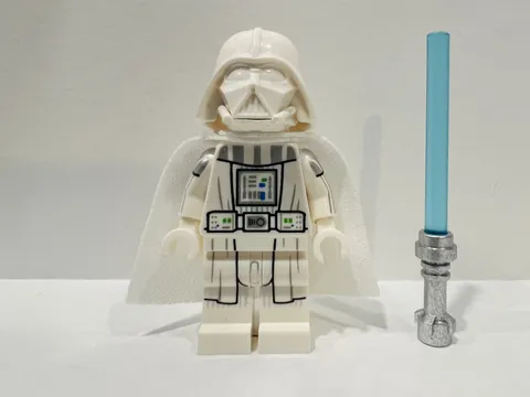 Lego Star Wars white redeemed Darth Vader Minifigure 75389 Anakin Skywalker RARE