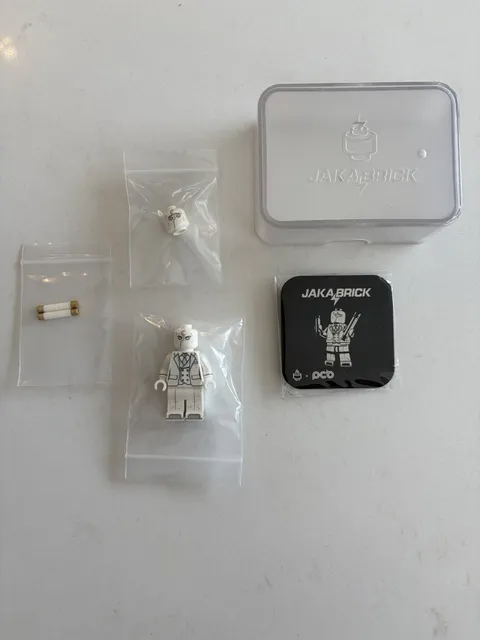 LEGO Jaka Brick Custom Marvel Mr. Lunar Moon Knight Minifigure NEW