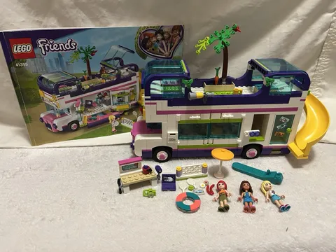 LEGO FRIENDS: Friendship Bus 41395 used complete with instructions and minifigs