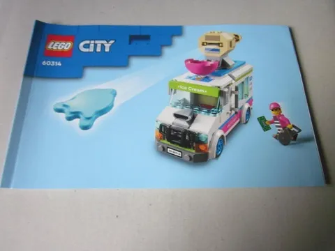 Lego Building Instructions Instruction City 60314 Ice Cream Car