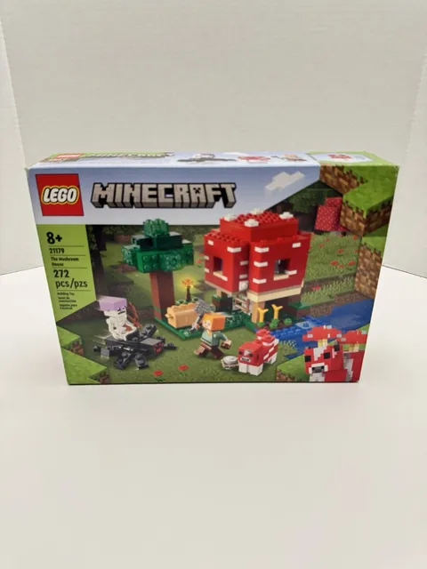 LEGO Minecraft: The Mushroom House #21179 New 