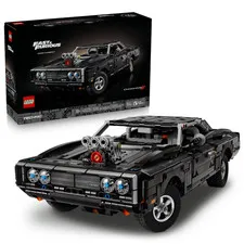 LEGO Technic Fast and Furious Dodge Charger R/T Car - Building Set for Adults, A