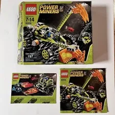 LEGO Power Miners 8959 Empty Box, 8958 + 8959 Instruction Manuals ONLY