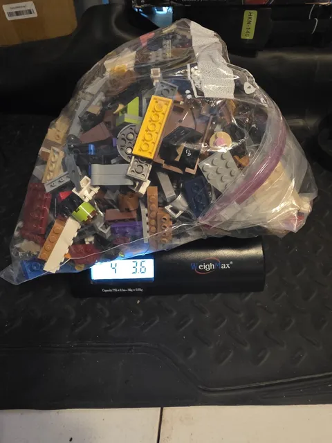 Lego Assorted Pieces Bricks Plates Blocks Figures 9lbs
