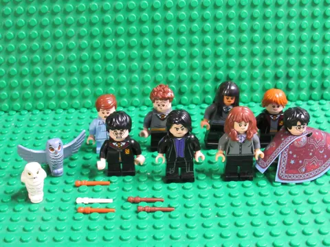 Lot of LEGO Harry Potter Minifigures Hermione Ron Snape Owl BL22