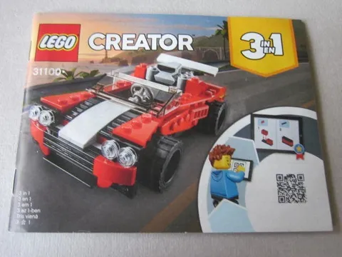 Lego Creator 31100 Long Range GTB Building Instructions Instruction