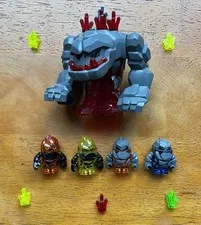 LEGO Lego Power Miners Rock Monster Minifigures Lot (Set of 5)