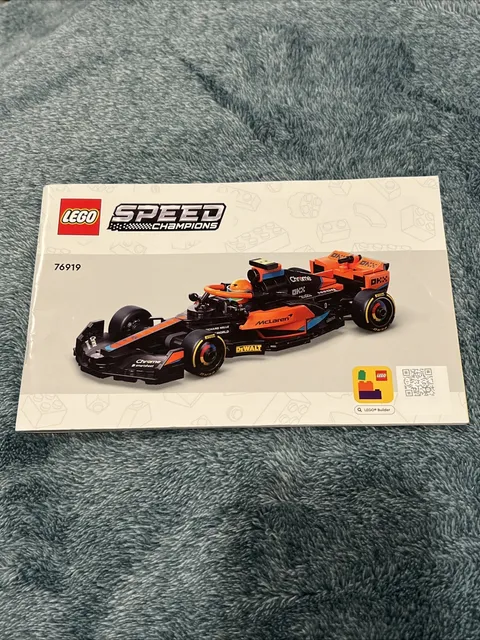 LEGO Speed Champions: 2023 McLaren Formula 1 Race Car (76919) Instructions Only