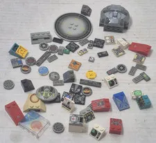Lot of Vintage Lego Specialty Printed Parts Pieces Unique Space Star Wars Rare