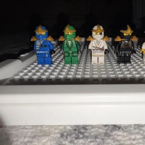 LEGO NINJAGO Minifigure Lot - Kai Cole Jay Zane Lloyd 2021 MPN 71737