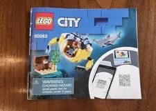 LEGO 60263 CITY book Replacement MANUAL Directions Instructions booklet Only