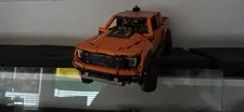 LEGO Orange Ford F150 Raptor Build Model Vehicle Set