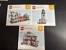 LEGO Creator 3-in-1 Main Street Instruction Manual Booklet Only Set 31141