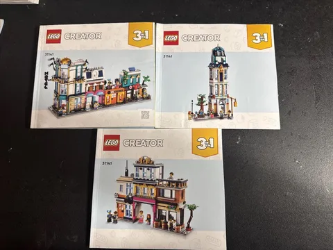 LEGO Creator 3-in-1 Main Street Instruction Manual Booklet Only Set 31141