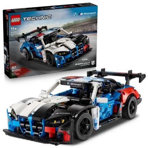 LEGO Technic BMW M4 GT3 EVO Race Car 42226 Building Set Ages 11+, New