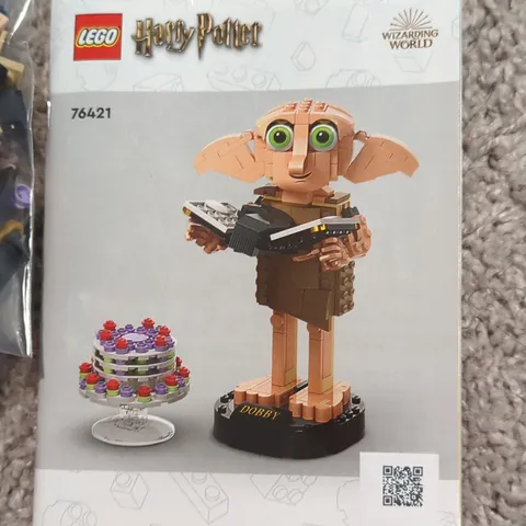 LEGO Harry Potter 76421 Dobby the House-Elf 403 pcs Bulk Lot, Wizarding World
