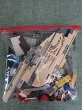 LEGO Bulk Lot BAG #1 1.61 LB Mixed Bricks Parts Pieces Technic Wheels