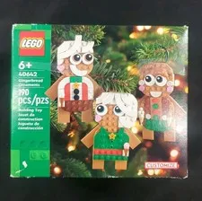 Lego Gingerbread Ornament 90 Pieces Brand New In The Box Sealed Christmas 
