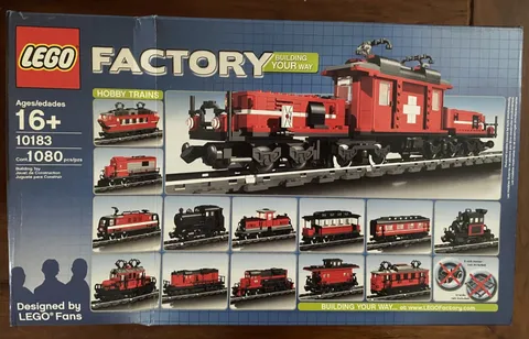 Brand NEW LEGO Factory: Hobby Trains (10183) with Free Shipping