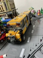 LEGO City Custom school Bus MOC Built With REAL LEGO Bricks!!!