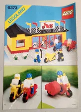 LEGOLAND #6373 Motorcycle Shop Manual Only