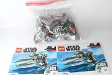 LEGO Star Wars: Black Ace TIE Interceptor (75242)  Lot of 2 No Minifigs