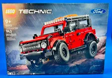 Lego Technic Building Set #42213 Ford Bronco SUV, 943 Pcs - New, Factory Sealed