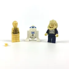 Minifigures Only LEGO Star Wars Jabbas Message 4475 Bib Fortuna R2-D2 C-3PO READ
