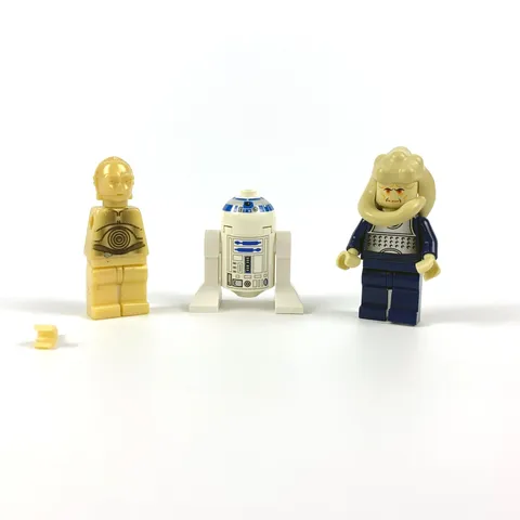 Minifigures Only LEGO Star Wars Jabbas Message 4475 Bib Fortuna R2-D2 C-3PO READ