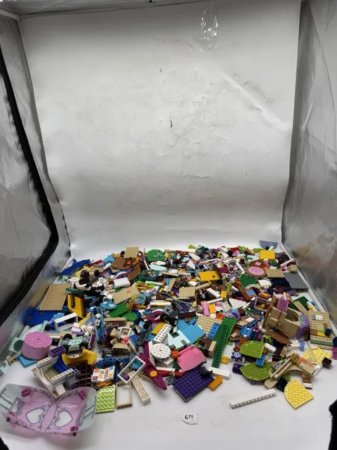 Assorted LEGO Bulk Lot Mixed Building Bricks Plates Pieces Friends & Classic Mix