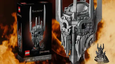 LEGO Icons 11373 The Lord of the Rings Sauron Helmet Sealed New NO Minifigure