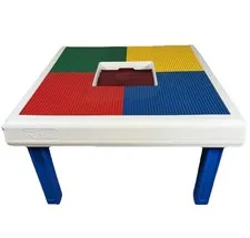 Vintage TABLETOYS Lego Table Toy Play Regular Size Lego + Net