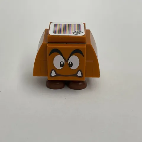Lego 66858 67329 Super Mario Mouth Closed Goomba Minifig Barcode Scan Pieces