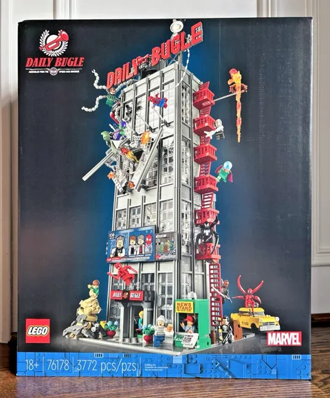 Lego 76178 Daily Bugle Superman Marvel Set Retired NEW Sealed in Box