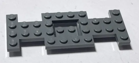 LEGO® 4212b Vehicle, Base 4 x 10 x 2/3 Dark Bluish Gray ONE piece
