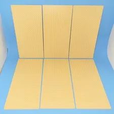 X 6 Bulk Lot Lego 16 x 32 TAN Baseplate Stud Base Plates Lot Of 6 Flat 16x32