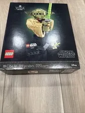 Authentic LEGO STAR WARS YODA Bust Building Set (75438) 399 Pieces Brand New