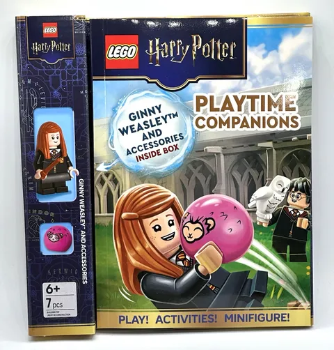 LEGO Harry Potter Activity Book w/Ginny Weasley Mini Figure & Accessories NIB