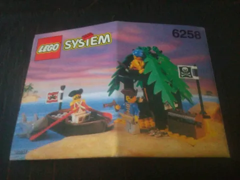 ⭐Lego Pirates 6258 Smuggler's Shanty 1992 Instructions Manual⭐