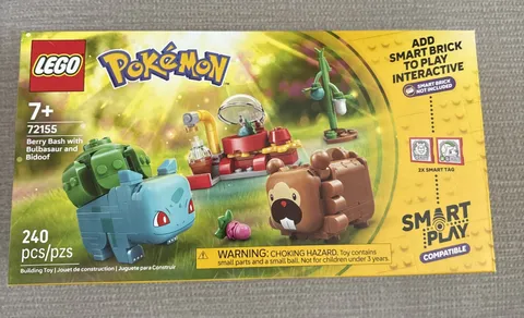 Lego Pokemon 72155 2026 New in Box Berry Bash With Bulbasaur And Bidoof NIB