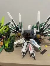 LEGO NINJAGO: Epic Dragon Battle With All Mini Figures 9450 99.9% Complete