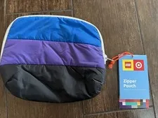 LEGO® Collection x Target Pencil Case accessory Zipper pouch cosmetic bag Blue