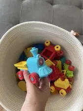 Duplo Set Of Trains And Other Misc Blocks
